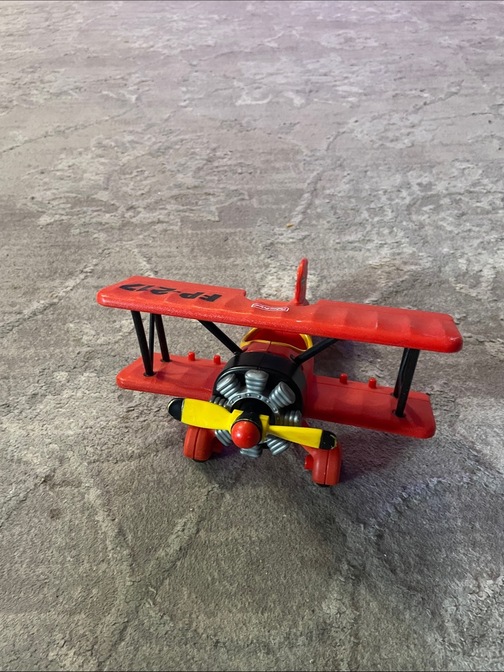 Fisher-Price Imaginext Red Baron BiPlane, model FP-217,